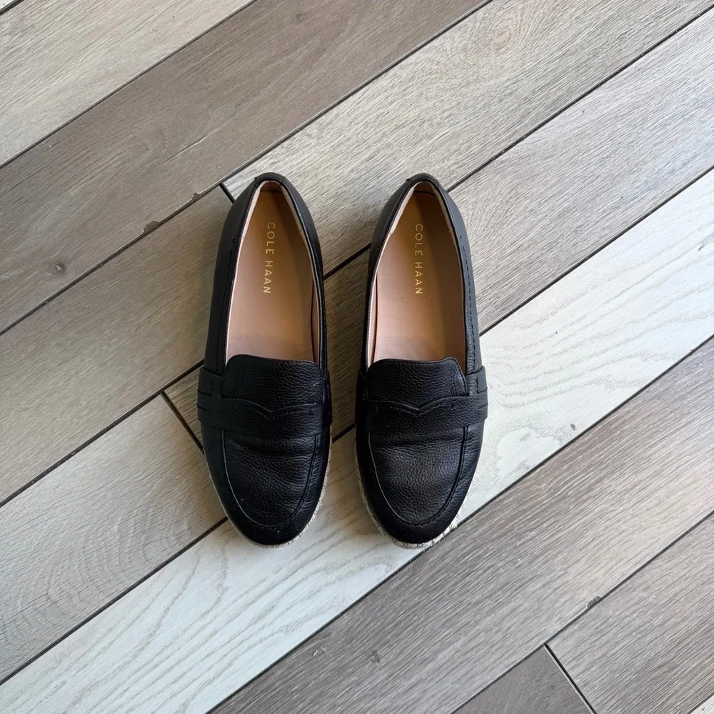 Cole Haan Cloudfeel Montauk Leather Women's Loafers Shoes